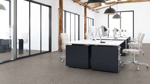 Expona Commercial Grey Terrazzo 5128 Raumbild-1