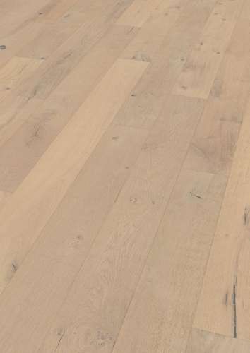 Preview: Parkett Vintage 190 Eiche Rustikal weiß geölt - Raumbild