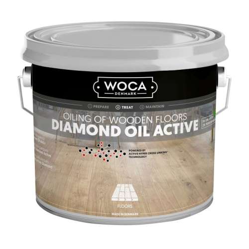 Woca Diamond Active Oil Natur 2,5Liter Parkettoil
