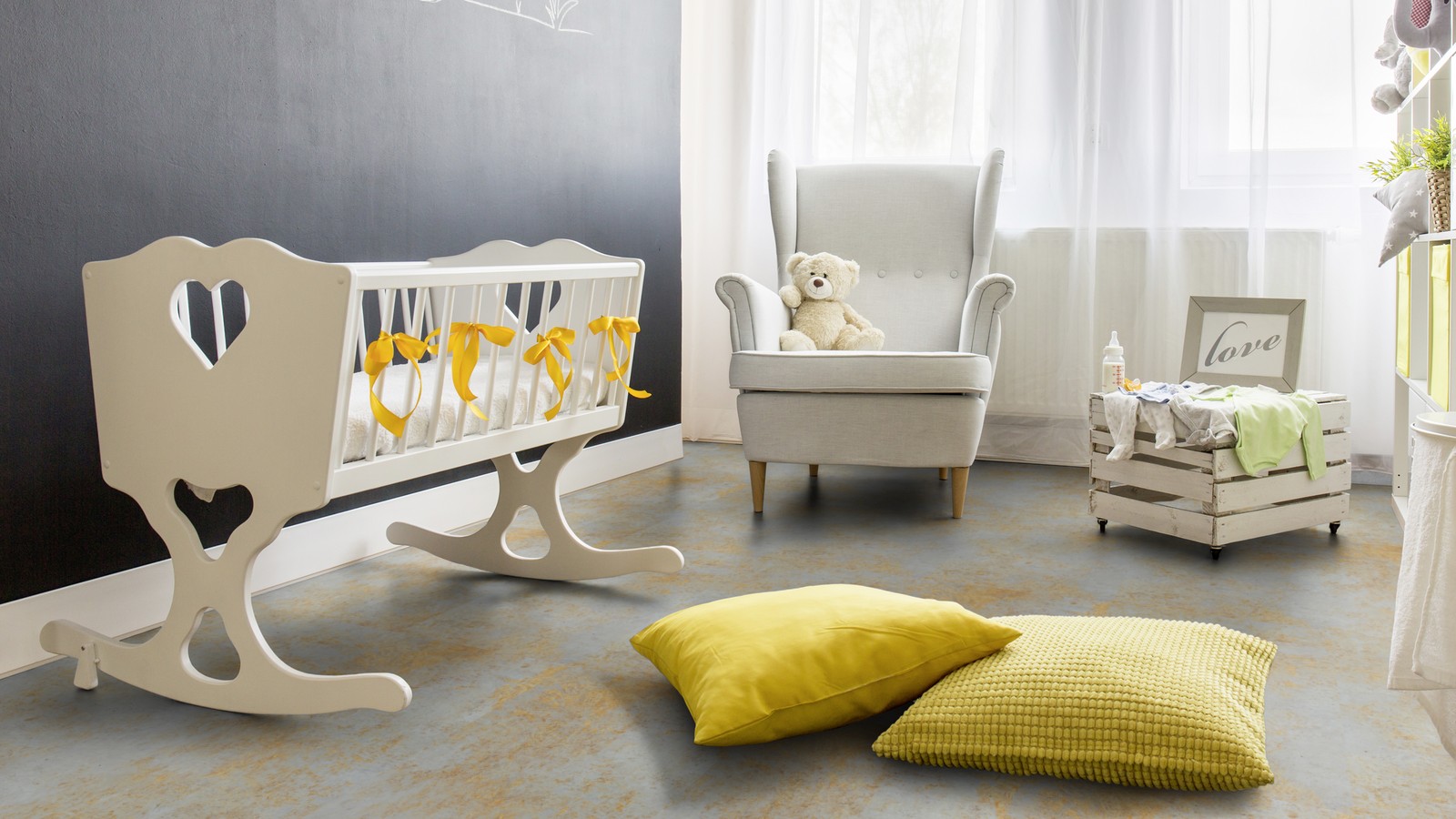 Expona Commercial Distressed Gold Plate 5096 - Pflegeleichtes