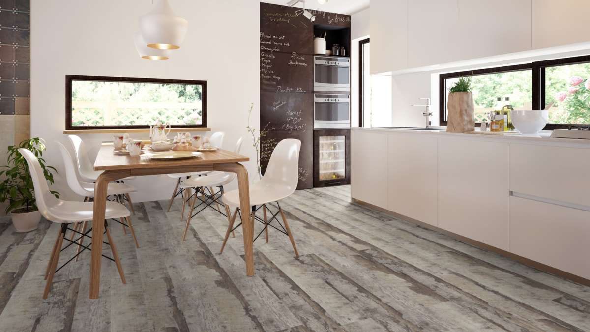 Objectflor Expona Commercial Grey Barnwood Raumbild Objectflor Expona Commercial Grey Barnwood Raumbild