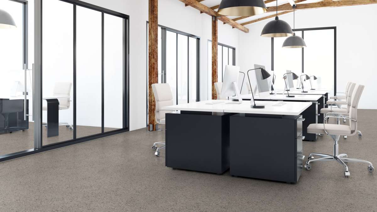 Expona Commercial Grey Terrazzo 5128 Raumbild-1