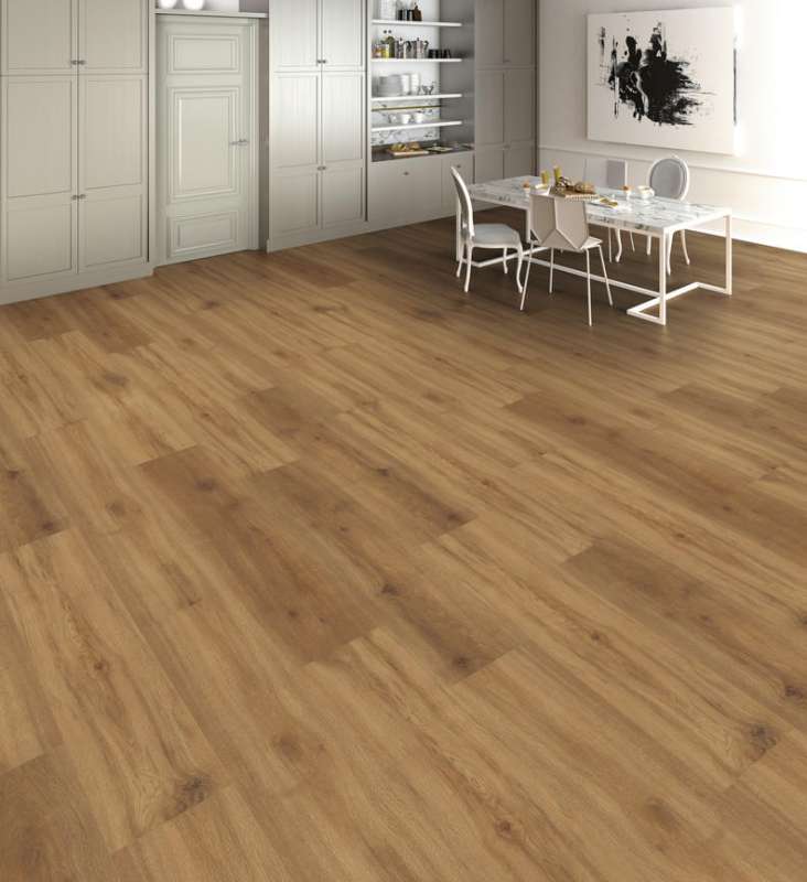 Landhausdiele Eiche Provence natur authentic Raumbild Landhausdiele Eiche Provence natur authentic Raumbild