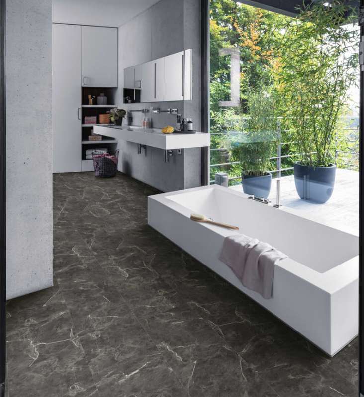 Piazza Marmor anthrazit Steinstruktur by Haro Piazza Marmor anthrazit Steinstruktur by Haro