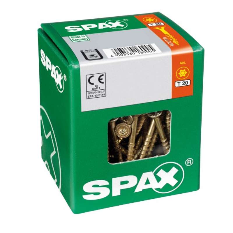 Dielenschrauben Spax 4 x 60 mm Dielenschrauben Spax 4 x 60 mm