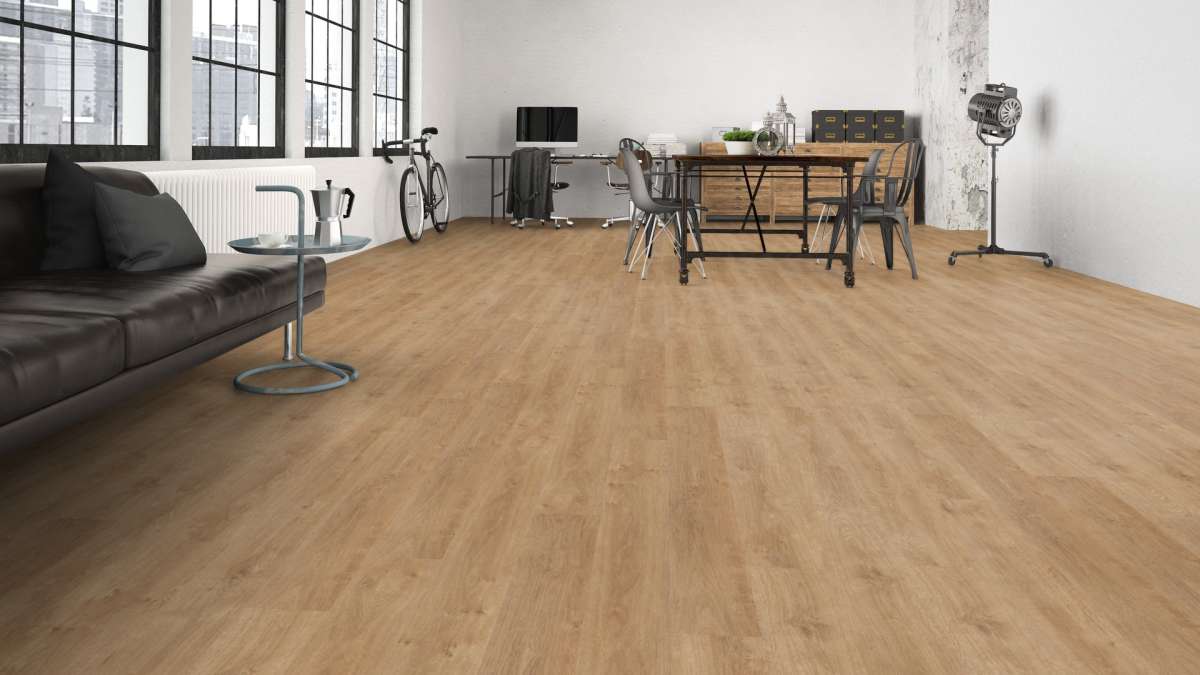 Objectflor Living Light Classic Oak 8008-raumbild-arbeitszimmer Objectflor Living Light Classic Oak 8008-raumbild-arbeitszimmer