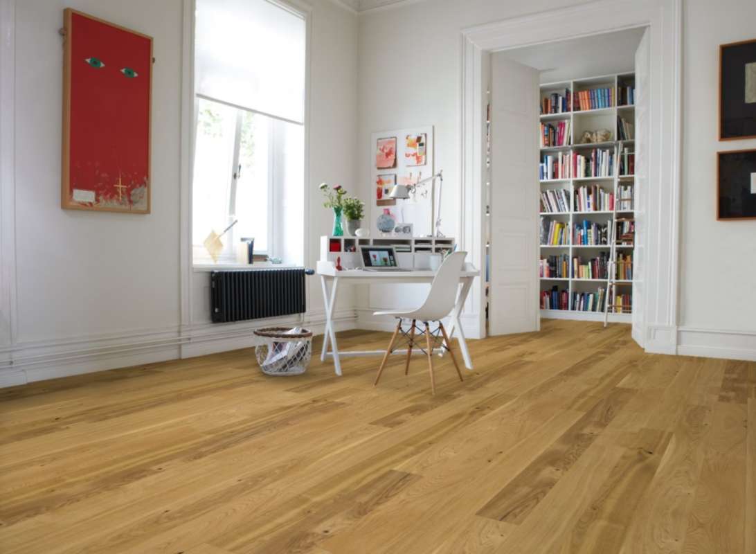 Bauwerk Parkett EICHE casapark-Raumbild