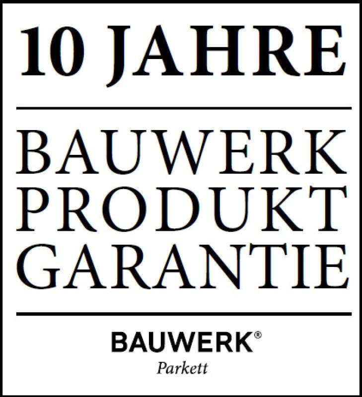 Zusatz Garantie Bauwerk Parkett