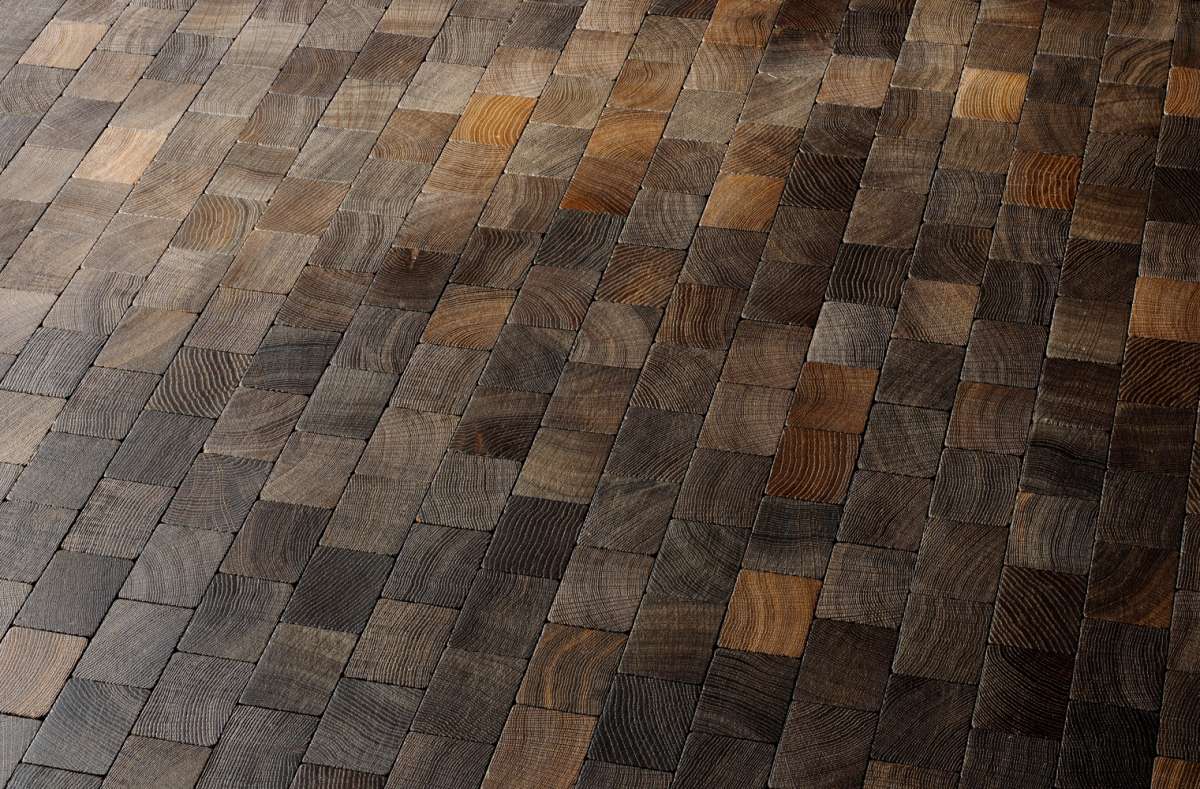 Hirnholz geräuchert Parkett Hirnholz geräuchert Parkett